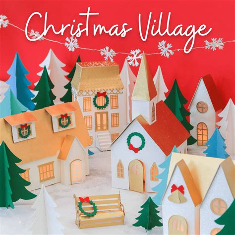 Free Printable Christmas Village