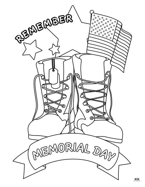 Free Printable Coloring Pages For Memorial Day