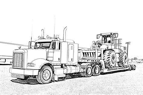 Free Printable Coloring Pages Of Trucks