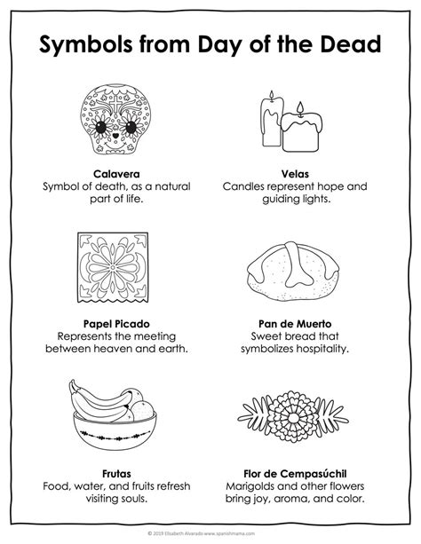 Free Printable Day Of The Dead Worksheets