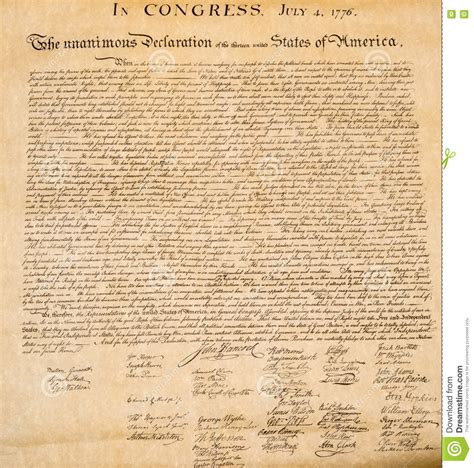 Free Printable Declaration Of Independence
