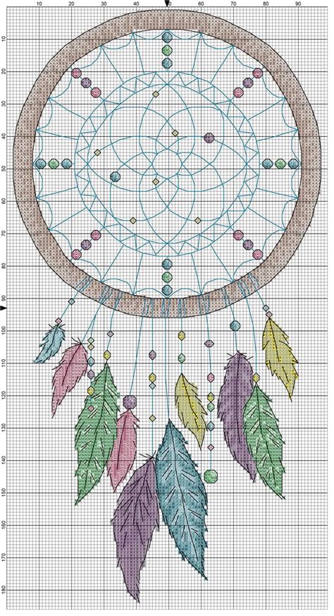 Free Printable Dream Catcher Cross Stitch Pattern