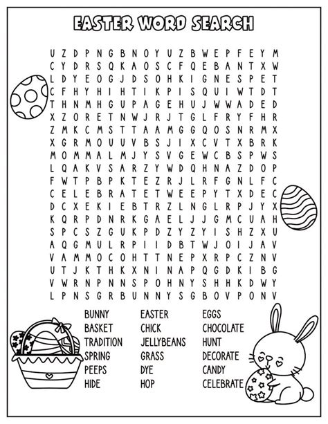 Free Printable Easter Activity Sheets