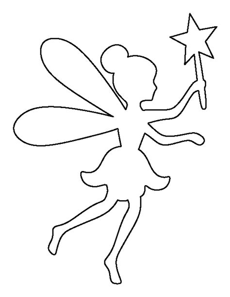 Free Printable Fairy Tale Character Shapes Simple Cut Out