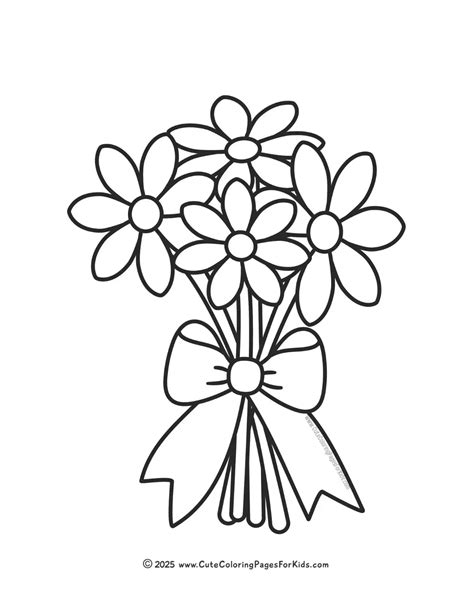 Free Printable Flower Coloring Pages For Kids