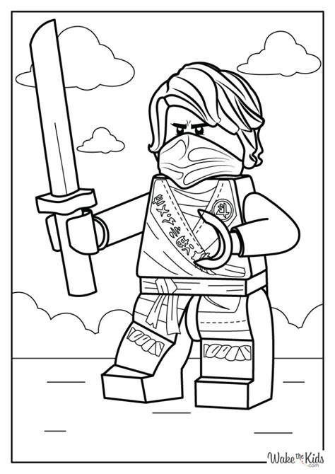 Free Printable Lego Ninjago Coloring Pages