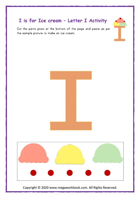 Free Printable Letter I Worksheets