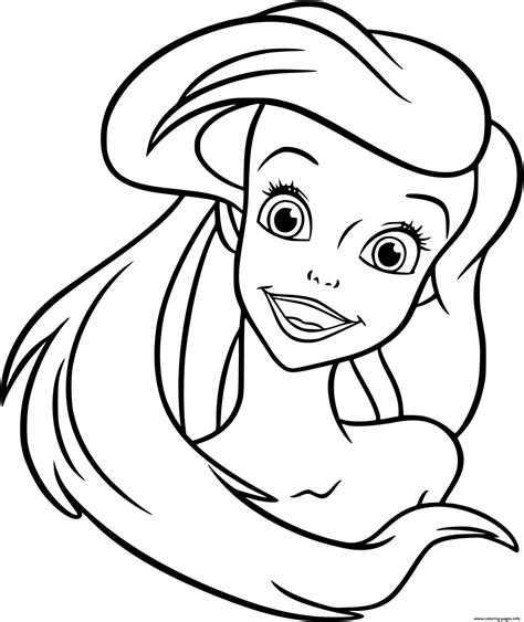 Free Printable Little Mermaid Coloring Pages