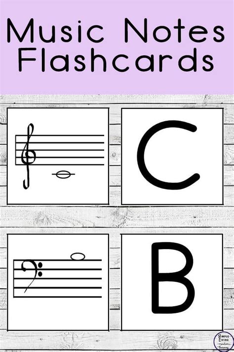 Free Printable Music Flash Cards