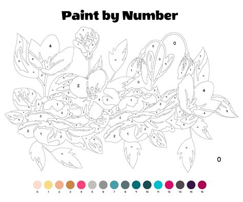 Free Printable Paint By Numbers