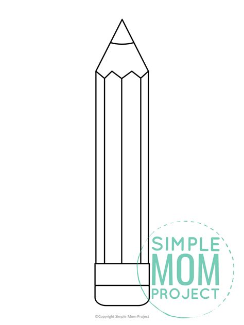 Free Printable Pencil Template