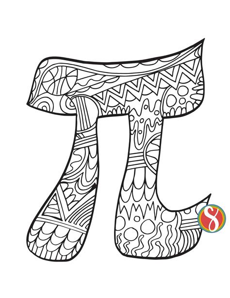 Free Printable Pi Day Coloring Sheets