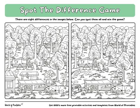 Free Printable Spot The Difference Pictures For Adults