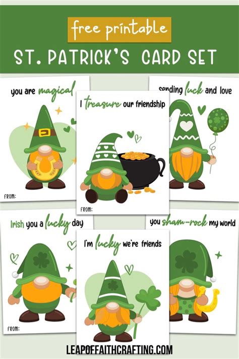 Free Printable St Patricks Day Card
