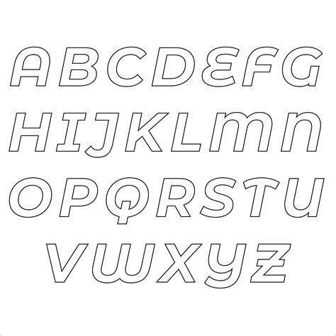 Free Printable Stencils Letters