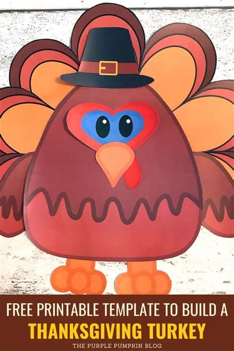Free Printable Thanksgiving Turkey Template