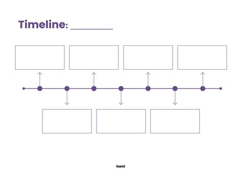 Free Printable Timeline Template
