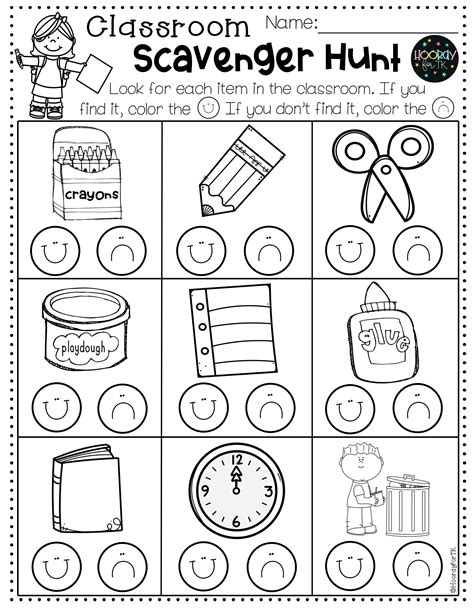 Free Printable Tk Worksheets