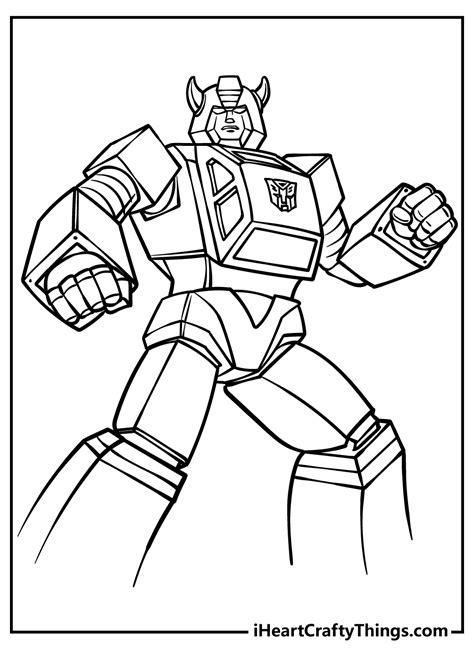 Free Printable Transformer Coloring Pages