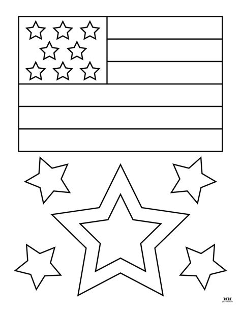 Free Printable Us Flag Coloring Pages