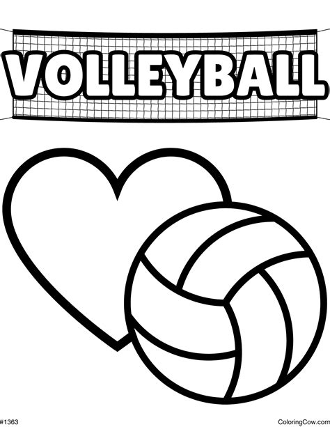 Free Printable Volleyball Pictures