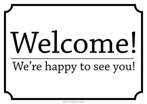 Free Printable Welcome Sign For New Employee