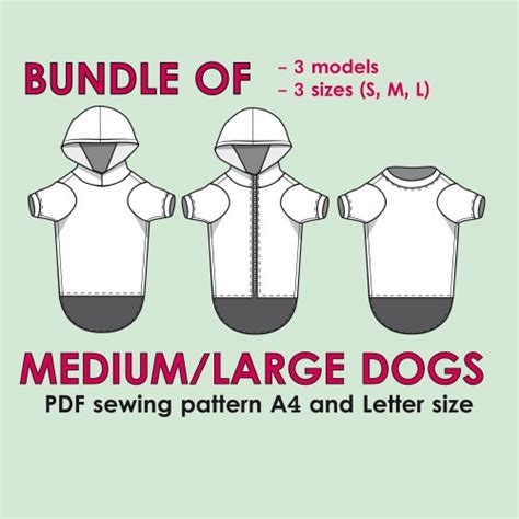 Free Printables Sewing Patterns For Medium Sized Dog Clothes