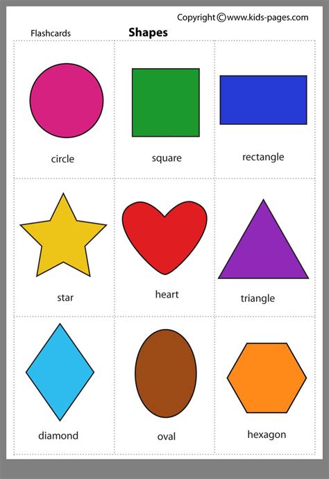 Free Printables Shapes