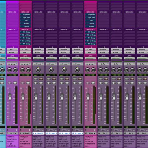 Free Pro Tools Templates