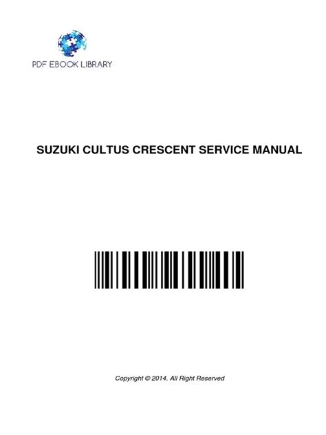 Free Repair Manualsuzuki Cultus Crescent