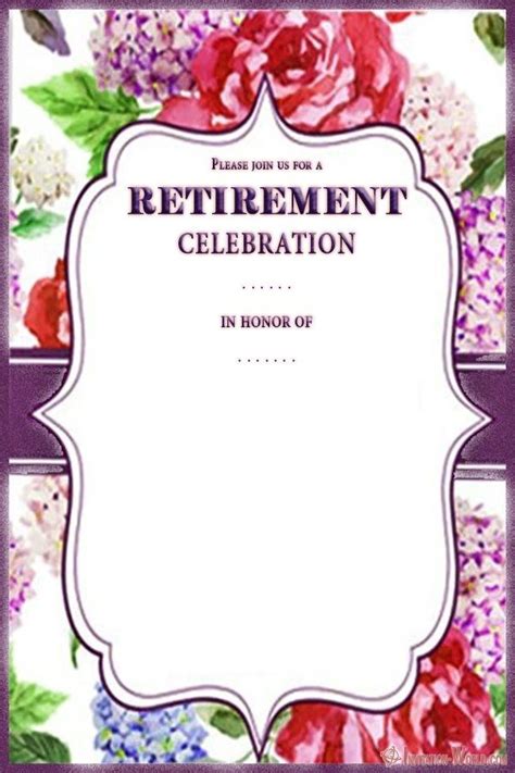 Free Retirement Templates