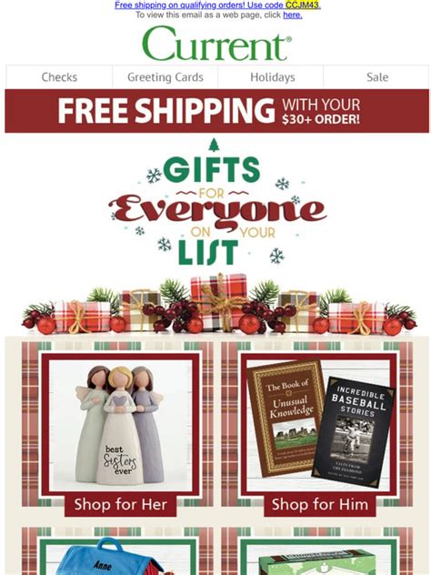 Free Shipping Current Catalog