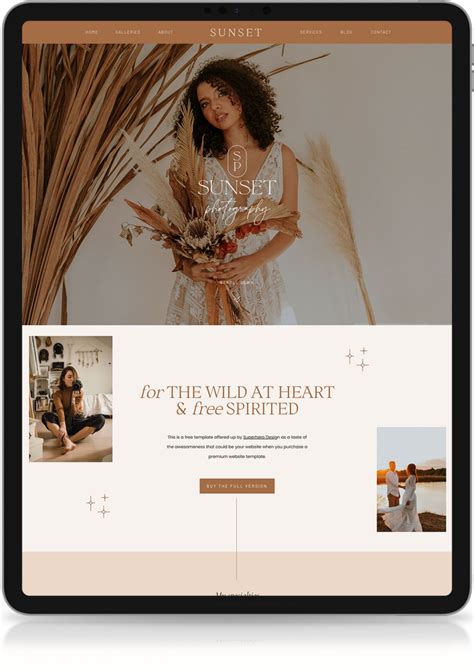 Free Showit Website Templates