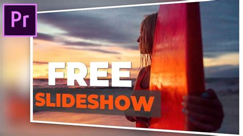 Free Slideshow Template Premiere Pro