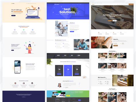 Free Small Business Website Templates
