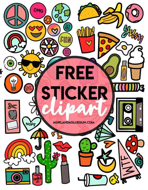 Free Sticker Printables
