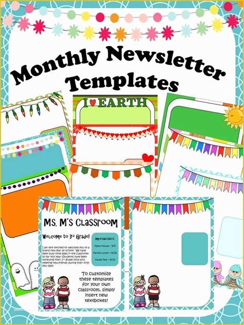 Free Teacher Newsletter Template