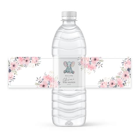 Free Template For Water Bottle Labels