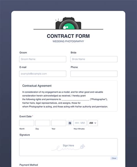 Free Templates Contract