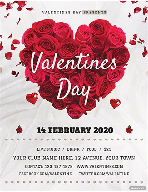 Free Valentines Day Flyer Templates