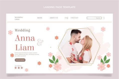 Free Wedding Web Template