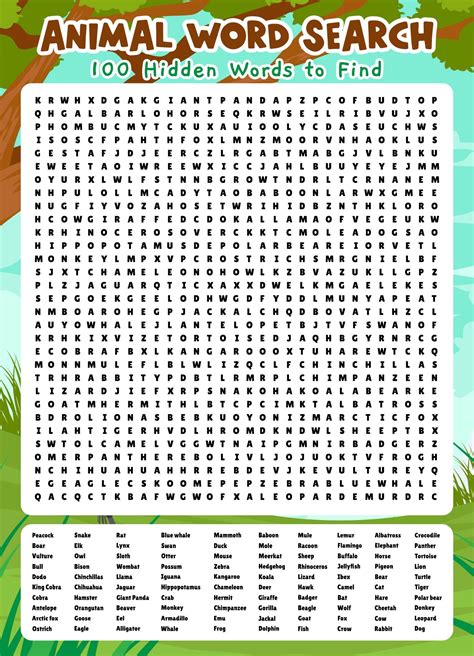Free Word Find Printable