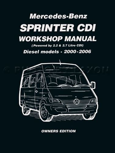 Freightliner Sprinter Owners Manual