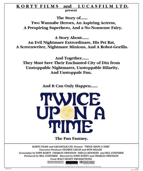 Freisetzung Twice Upon a Time