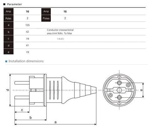 French Electrical Plug Wiring Diagram