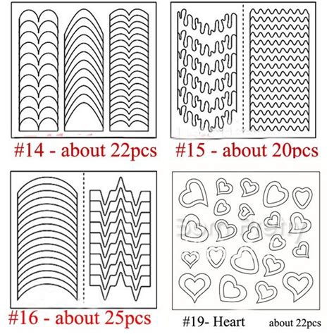 French Manicure Template
