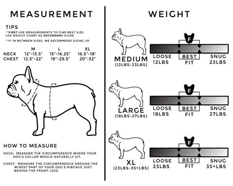 Frenchie Weight Chart