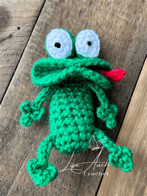 Frog Keychain Crochet Pattern