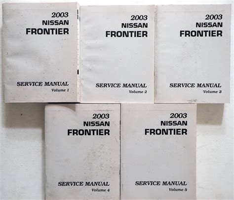 Frontier Service Manuals Available Download