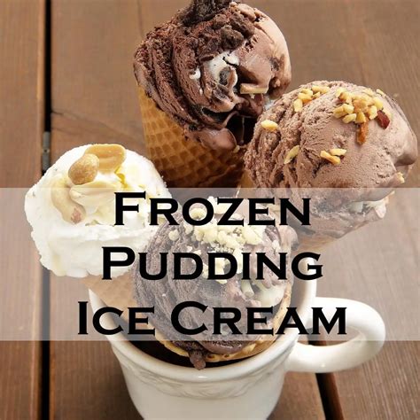 Frozen Pudding Ice Cream: A Sweet Treat for All